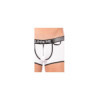 Mini-Pants blanc échancré avec zip 